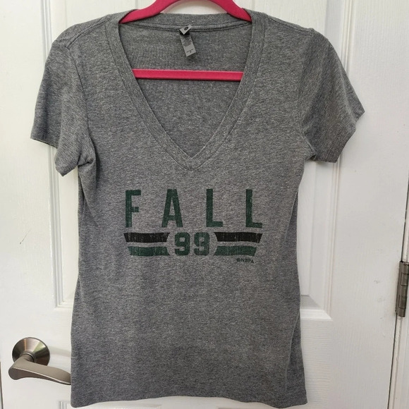 Final sale Next Level Apparel Grey Tee Shirt - Picture 1 of 12